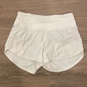 Lulu lemon size 2 white speedups